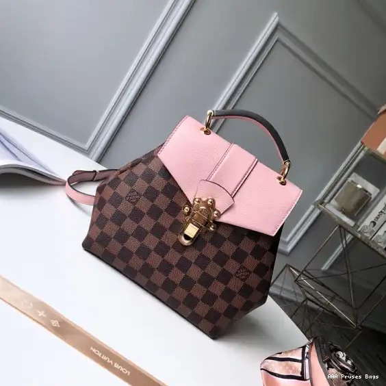 AAA Pruses Bags Vuitton Backpack Clapton Louis 0619